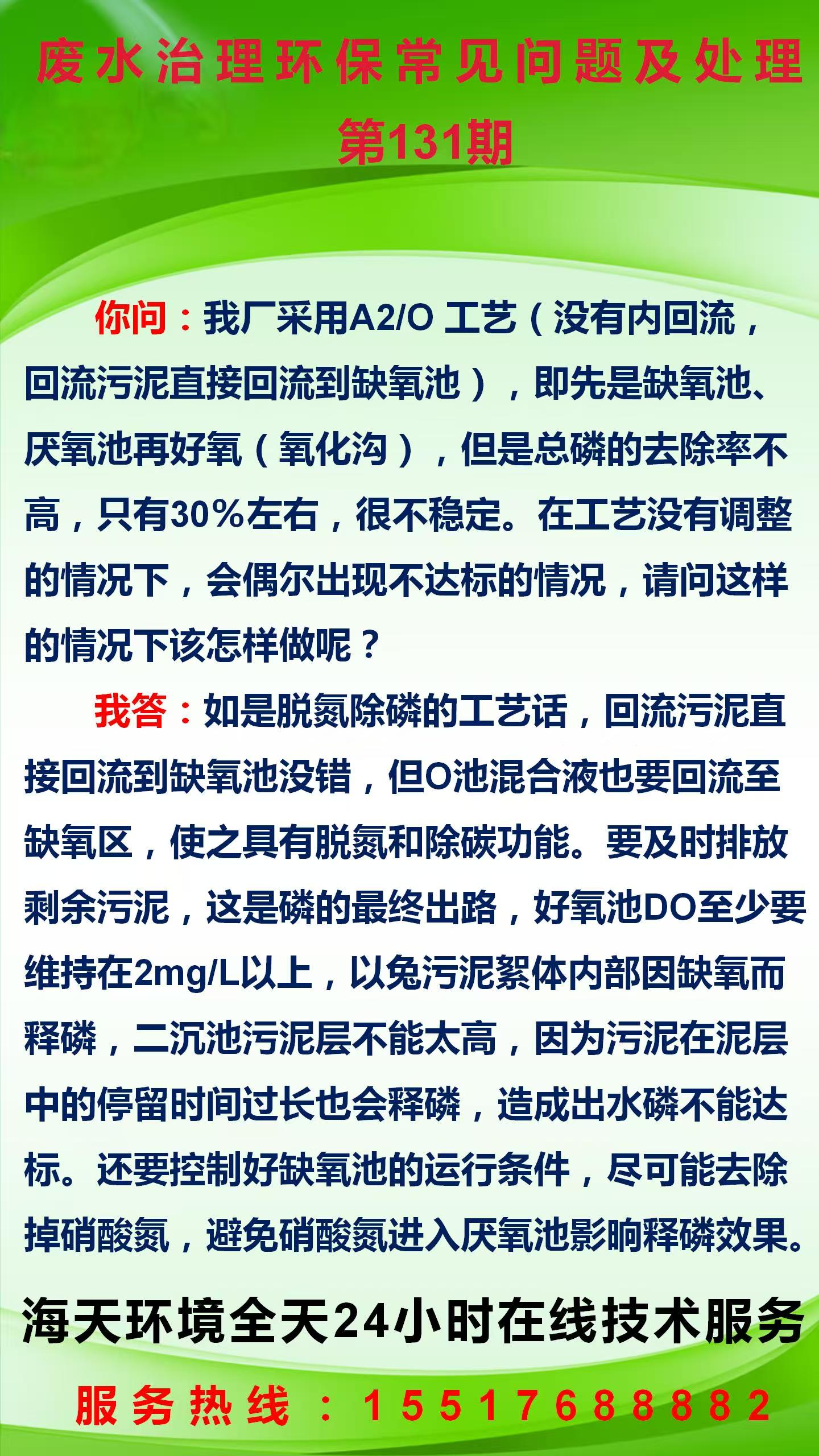 污水治理環(huán)保常見(jiàn)問(wèn)題及處理 第131期